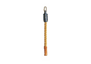 CLIMBING ROPE WITH LEATHER BOOT 24 FT by Spalding