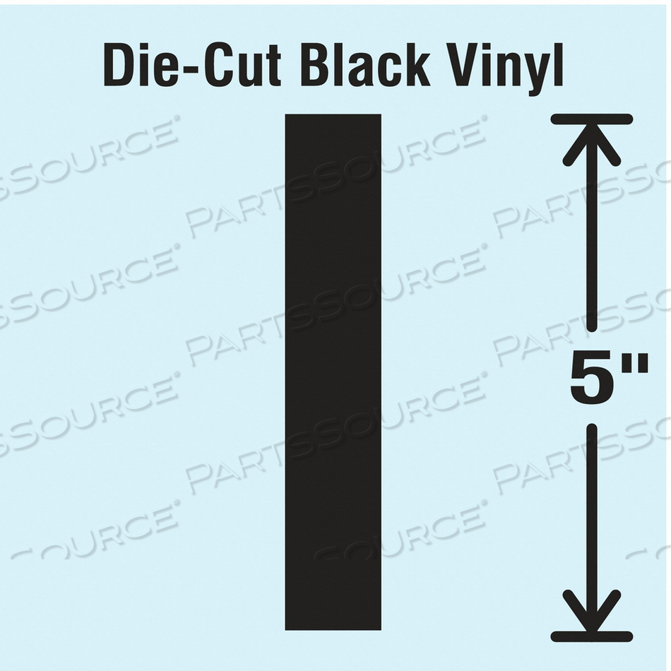 DIE CUT LETTER LABEL I 10 CARDS PK10 by Strance, Inc.