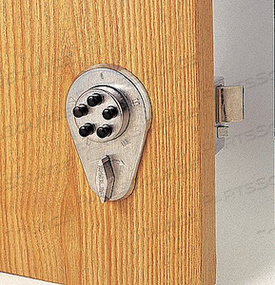 D0004 DEADLOCKING SPRING LATCH SATIN BRASS by Kaba