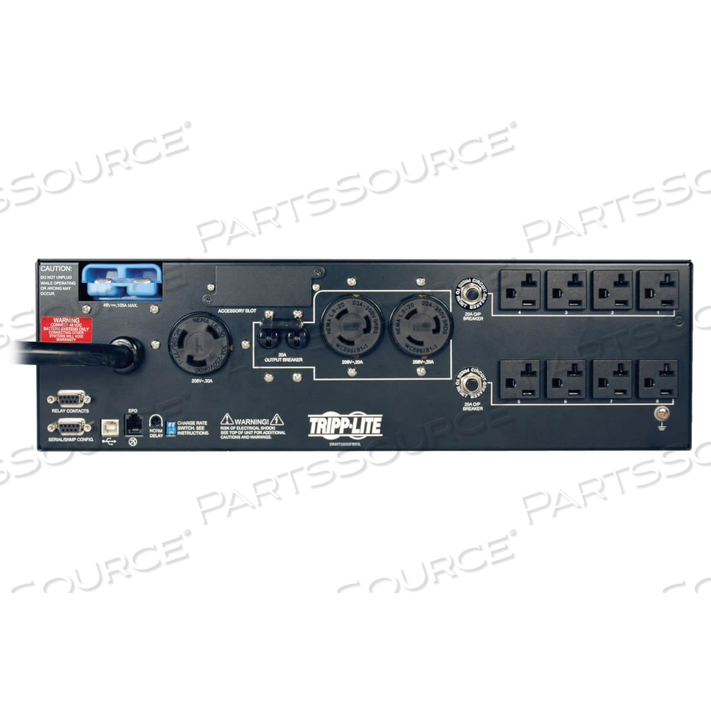 UPS 5000VA 3750W SMART RACKMOUNT AVR 120V/208V 5KVA USB DB9 3URM by Tripp Lite