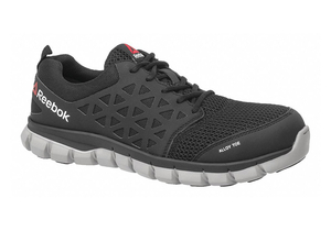 ATHLETIC SHOE 9-1/2 M BLACK ALLOY PR by Reebok