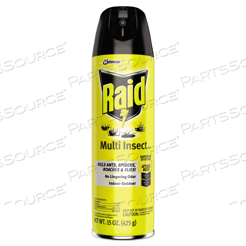 MULTI INSECT KILLER, 15 OZ AEROSOL SPRAY by Raid