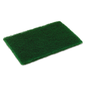 MEDIUM DUTY SCOURING PAD, 6 X 9, GREEN, 10/PACK, 6 PACKS/CARTON by Disco