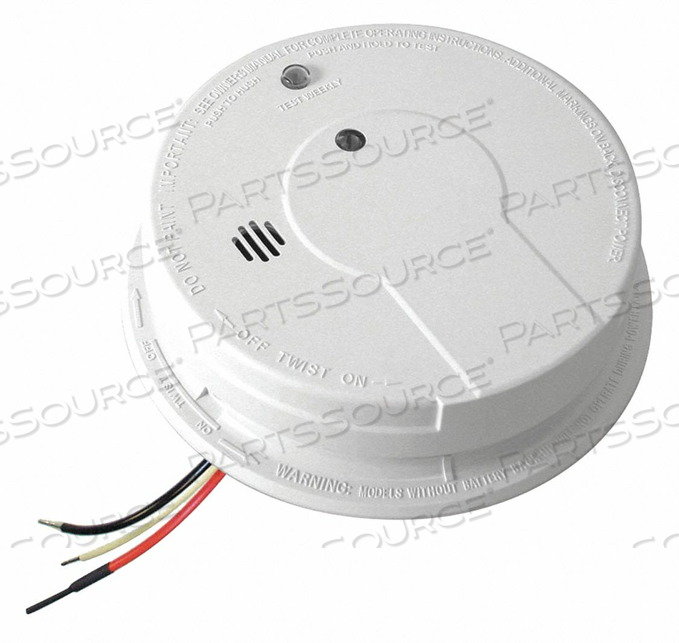 SMOKE ALARM IONIZATION 120VAC 9V 