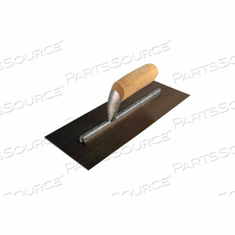 13"L X 5"W STAINLESS STEEL PLASTERING TROWEL, PLASTIC HANDLE 