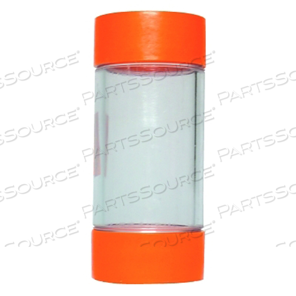 SIGHT GLASS, 165 F, 500 PSI, 3 IN OD X 8 IN L, THREADED CONNECTION by Petol SIGHT GLASS, 165 F, 500 PSI, 3 IN OD X 8 IN L, THREADED CONNECTION by Petol