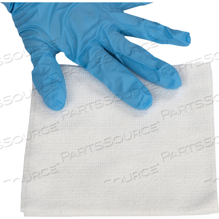 LAUNDRY-FREE PREMIRA II MICROFIBER HAND PADS, 12" X 12" - 100 PADS/CASE by Contec
