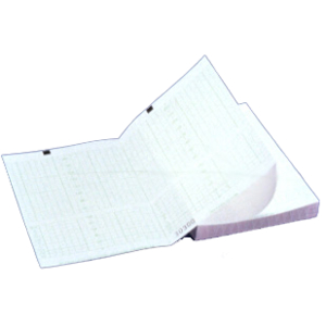 RECORDING PAPER, Z-FOLD CHEMICAL/THERMAL, GREEN GRID, 15 X 10CM DIMENSIONS, 50-210 FHR SCALE, CE CERTIFIED STANDARD, NON-STERILE STERILE, DI by Philips