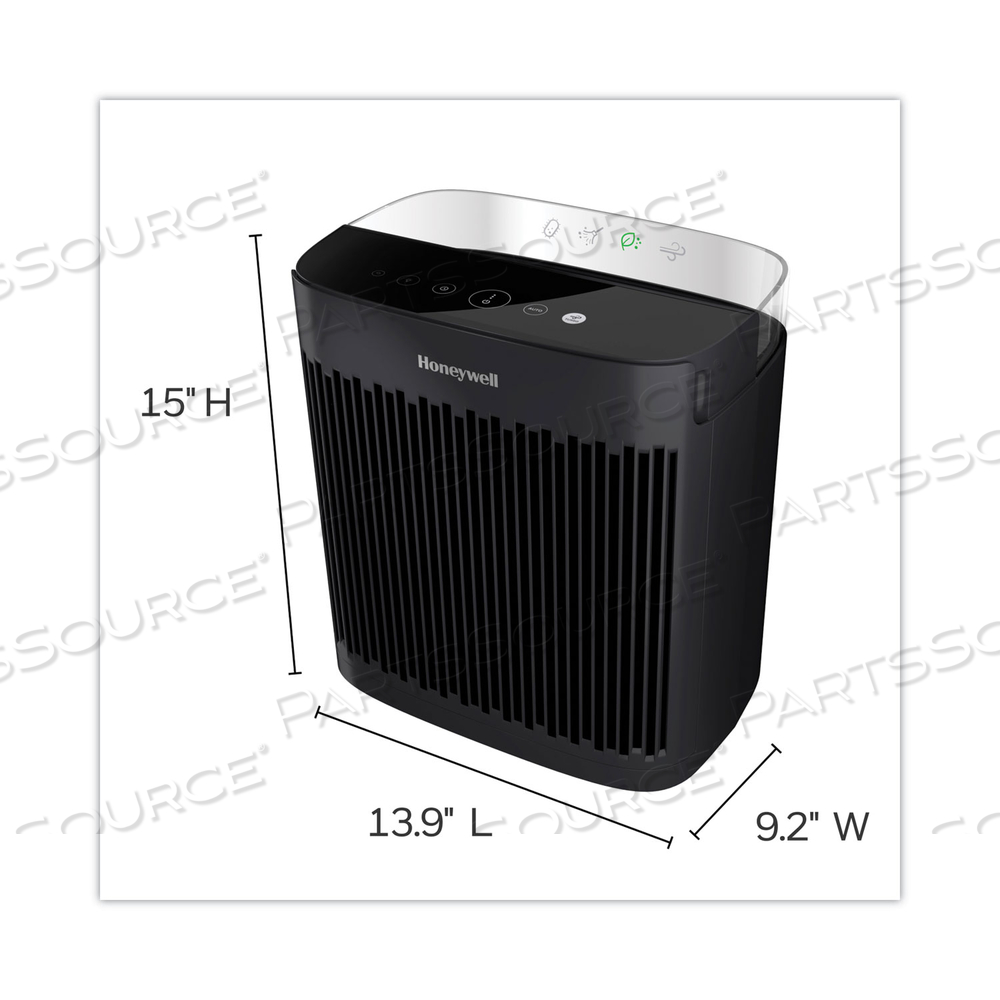 INSIGHT HEPA AIR PURIFIER HPA5100B, 190 SQ FT ROOM CAPACITY, BLACK by Honeywell