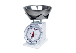 MECHANICAL PORTION CONTROL DIAL SCALE WITH SS BOWL / FOLDED PLATFORM EDGES, 50 LB by Detecto Scale / Cardinal Scale MECHANICAL PORTION CONTROL DIAL SCALE WITH SS BOWL / FOLDED PLATFORM EDGES, 50 LB by Detecto Scale / Cardinal Scale
