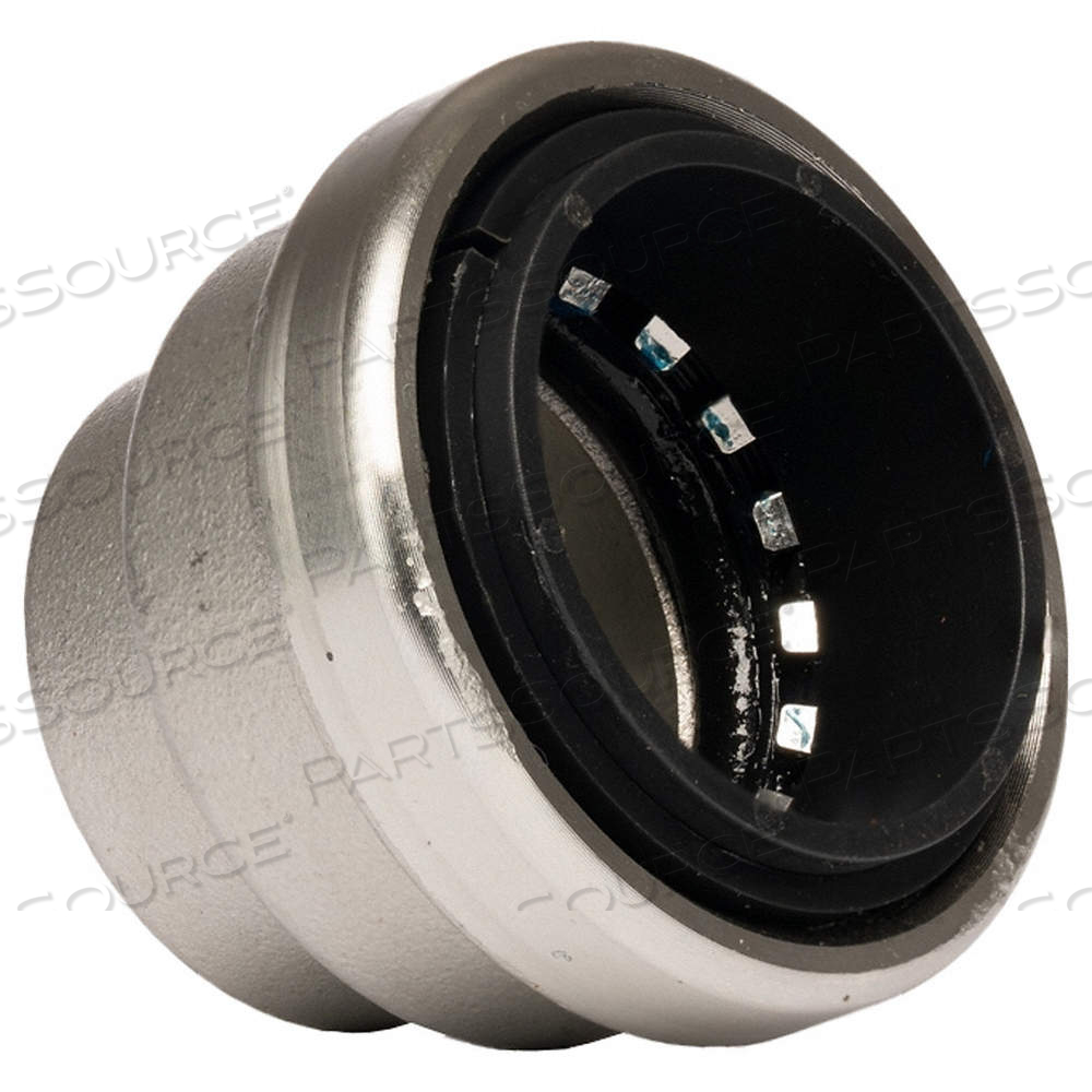 CAP, STAINLESS STEEL, PUSH-TO-CONNECT, FOR 1 IN TUBE OD by Approved Vendor