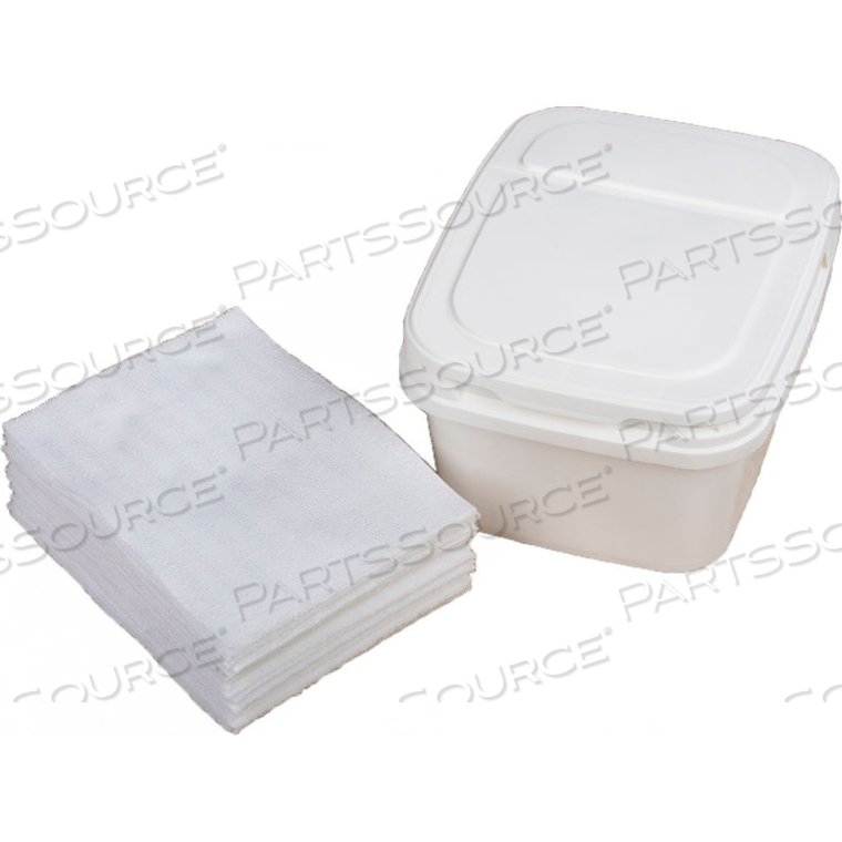 LAUNDRY-FREE PREMIRA II MICROFIBER HAND PADS, 6" X 8" - 150 PADS/CASE by Contec
