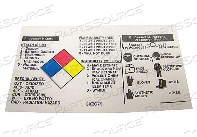 NFR LABEL 3-1/2 IN W X 2 IN H PK25 by Badger Tag & Label Corporation NFR LABEL 3-1/2 IN W X 2 IN H PK25 by Badger Tag & Label Corporation