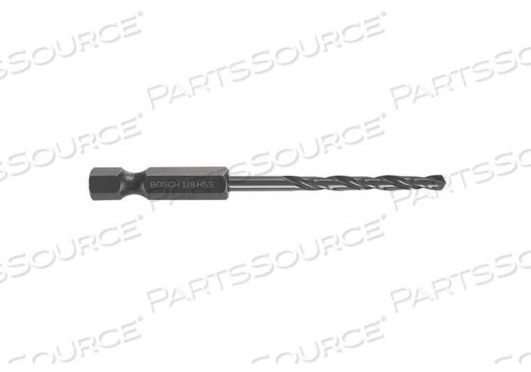 IMPACT DRILL BIT 1/8 SIZE 2-3/4 L by Bosch Tools