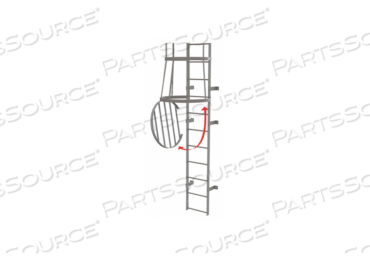 CAGE DOOR FIXED STEEL by Tri-Arc
