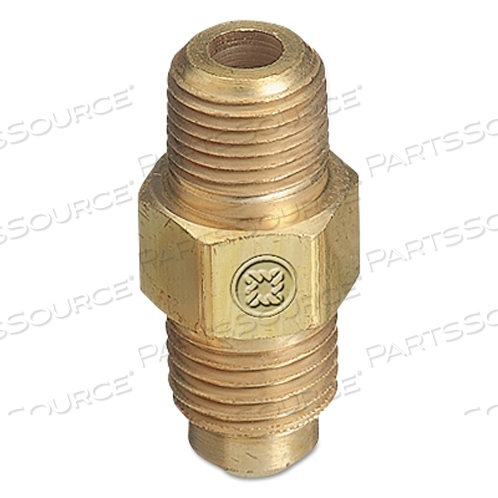 BRASS SAE FLARE TUBING CONNECTIONS, ADAPTER, 500 PSIG, CGA-295 TO 1/2 IN NPT(M) by Western Enterprises