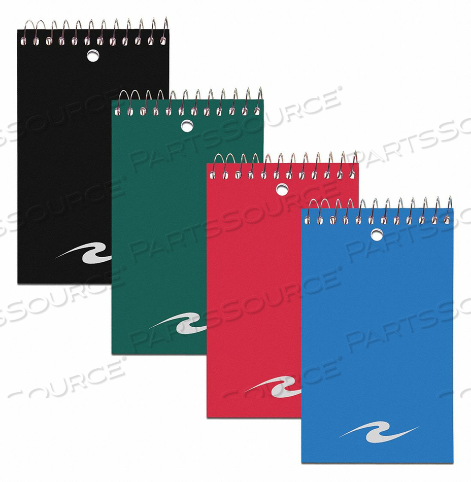 WIREBOUND MEMO BOOK 3X5 75 SHEET PK72 by Roaring Spring Paper Products
