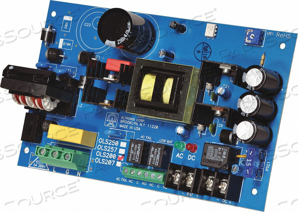 POWER SUPPLY OFF LINE 12VDC @ 10A 115V by Altronix Corporation POWER SUPPLY OFF LINE 12VDC @ 10A 115V by Altronix Corporation