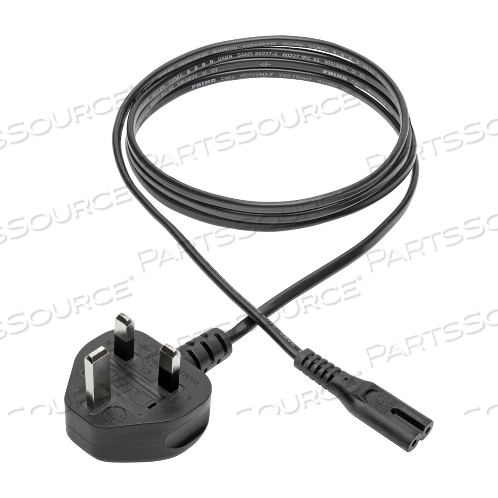 6FT BS1363 TO C7 POWER CORD by Tripp Lite