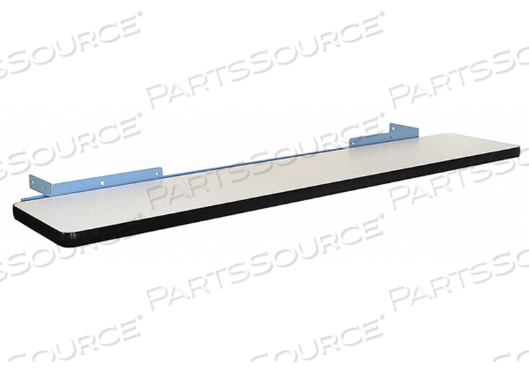 CANTILEVER SHELF 72 W X 12 D X 2 H BLUE by Pro-Line CANTILEVER SHELF 72 W X 12 D X 2 H BLUE by Pro-Line