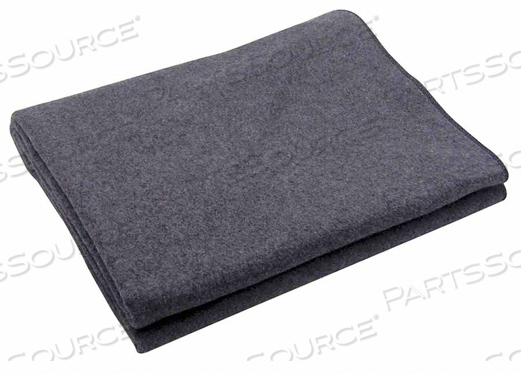 EMERGENCY BLANKET GREY 66IN X 90IN PK10 by Medsource