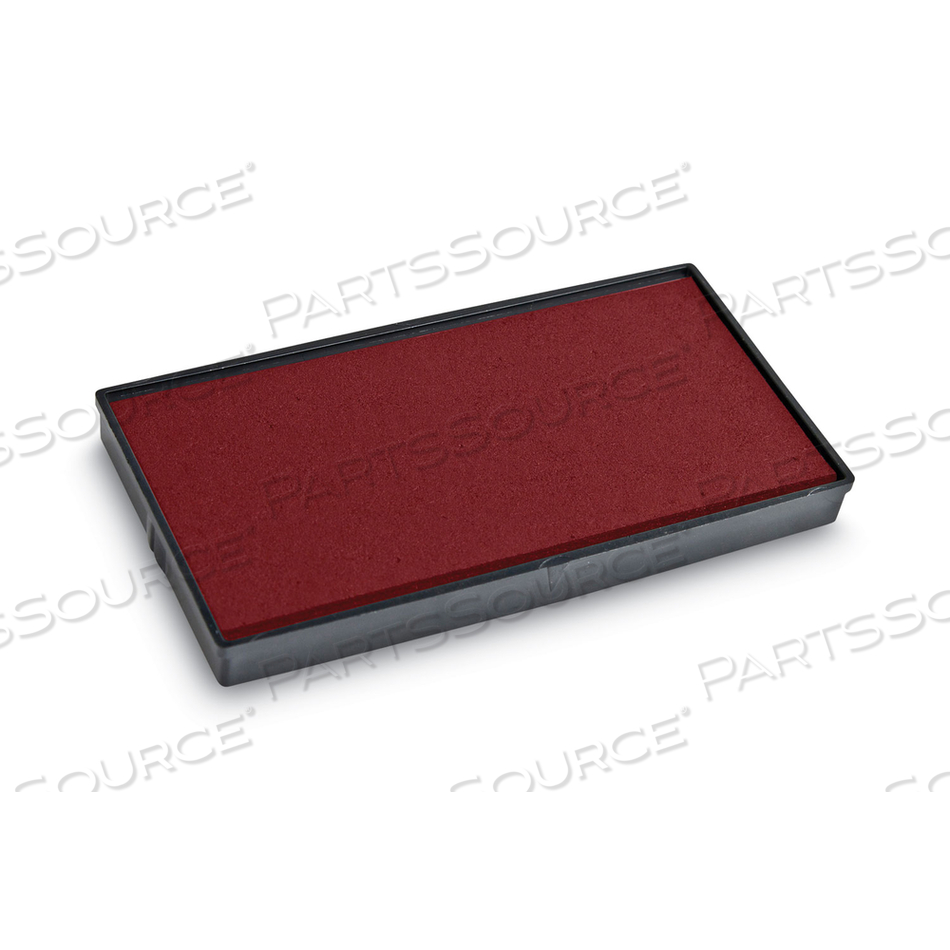 REPLACEMENT INK PAD FOR 2000PLUS 1SI30PGL, 1.94" X 0.25", RED by 2000Plus