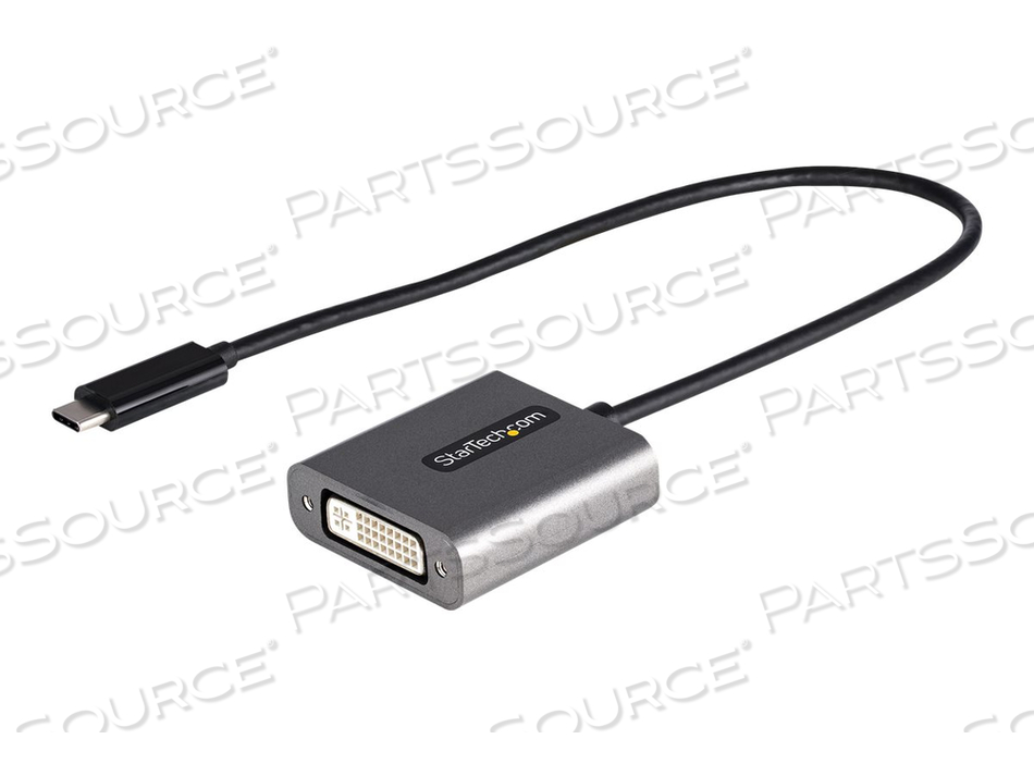 USB C TO DVI ADAPTER, 1920X1200P, USB-C TO DVI-D ADAPTER, USB TYPE C TO DVI MONITOR, VIDEO CONVERTER, THUNDERBOLT 3 COMPATIBLE, USB-C TO DVI by StarTech.com Ltd. USB C TO DVI ADAPTER, 1920X1200P, USB-C TO DVI-D ADAPTER, USB TYPE C TO DVI MONITOR, VIDEO CONVERTER, THUNDERBOLT 3 COMPATIBLE, USB-C TO DVI by StarTech.com Ltd.