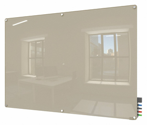 DRY ERASE BOARD MAGNETIC GLASS 72 W by Ghent