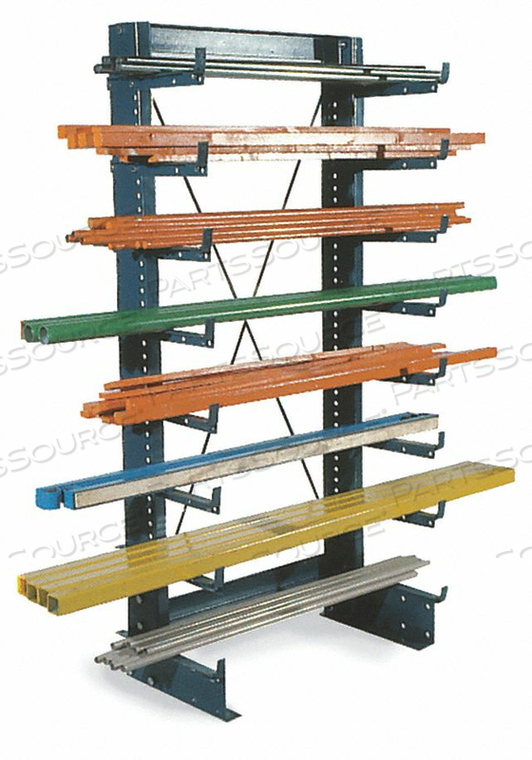 CANTILEVER RACK FREESTANDING 6 FT 4 H by Jarke CANTILEVER RACK FREESTANDING 6 FT 4 H by Jarke