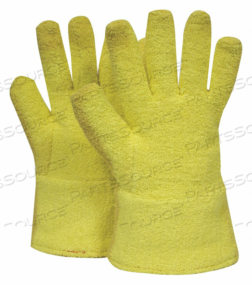 HEAT RESIST. GLOVES YELLOW ONE SIZE. PR by National Safety Apparel HEAT RESIST. GLOVES YELLOW ONE SIZE. PR by National Safety Apparel