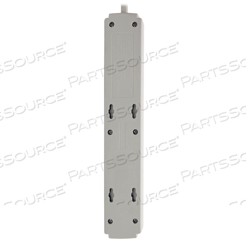 SURGE PROTECTOR STRIP 120V 6 OUTLET 8' CORD 990 JOULE FLAT PLUG by Tripp Lite SURGE PROTECTOR STRIP 120V 6 OUTLET 8' CORD 990 JOULE FLAT PLUG by Tripp Lite