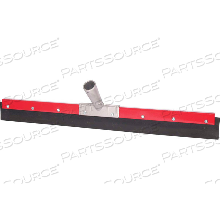 HEAVY DUTY STRAIGHT BLACK BUNA BLEND FLOOR SQUEEGEE, NITRILE RUBBER, 24" by Haviland Corp