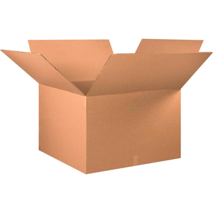 HEAVY-DUTY DOUBLE WALL CARDBOARD CORRUGATED BOXES 36" X 36" X 24" 500#/ECT-71 by Box Packaging Inc