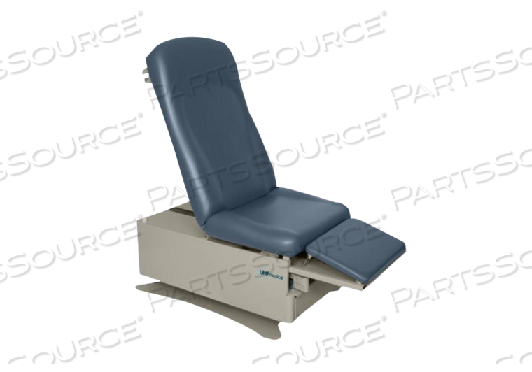 POWER HI-LO & POWER BACK EXAM TABLE (STD. PREM. TOP), LOW ACCESS (19") 