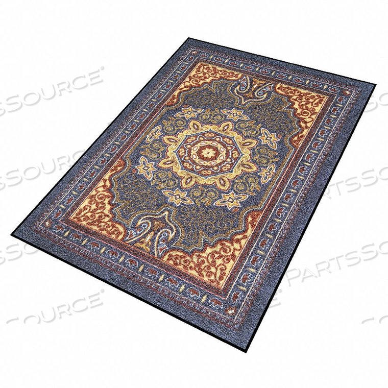 CARPETED ENTRANCE MAT SAPPHIRE 4FT.X6FT. 