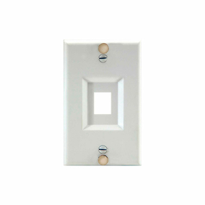 KEYSTONE WALL PHONE PLATE, WHITE by Legrand