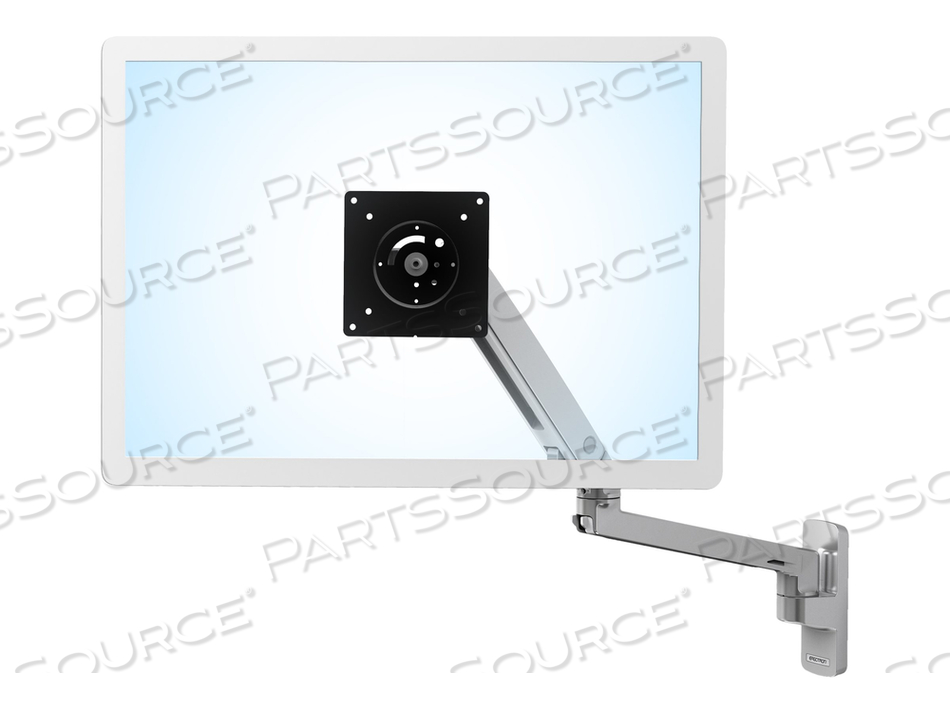 MXV WALL MONITOR ARM (POLISHED ALUMINUM) by Ergotron, Inc.