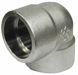 90° ELBOW, 316/316L STAINLESS STEEL, 3/4 IN X 3/4 IN FITTING PIPE SIZE, FEMALE X FEMALE, CLASS 3000 by Penn Machine Works 90° ELBOW, 316/316L STAINLESS STEEL, 3/4 IN X 3/4 IN FITTING PIPE SIZE, FEMALE X FEMALE, CLASS 3000 by Penn Machine Works
