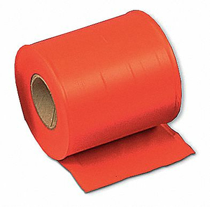 TAFFETA FLAGGING TAPE RED 300 FT X 4 IN by Presco