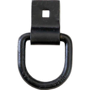 BOLT-ON FORGED 1/2" D-RING WITH INTEGRAL BRACKET - BLACK by Buyers Products BOLT-ON FORGED 1/2" D-RING WITH INTEGRAL BRACKET - BLACK by Buyers Products