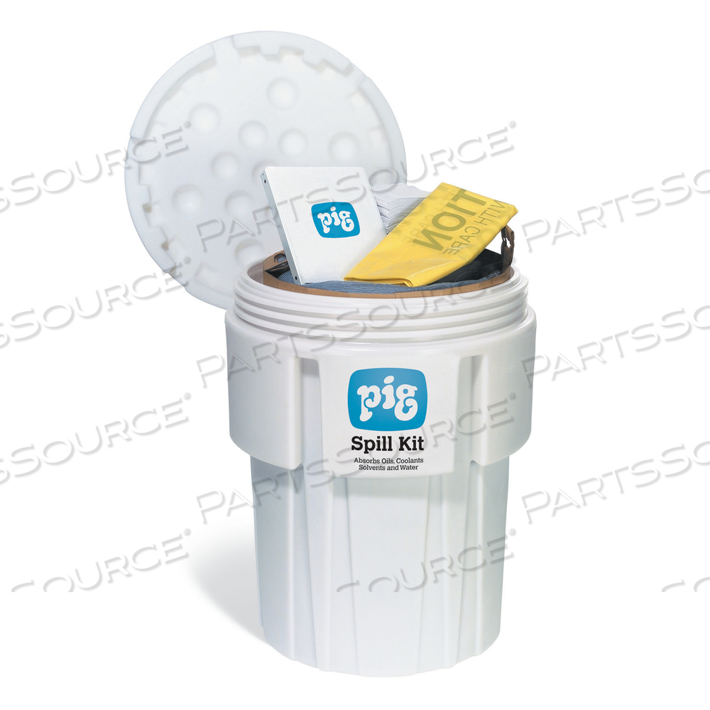 PIG SPILL KIT IN 65-GALLON OVERPACK SALVAGE DRUM by New Pig Corporation