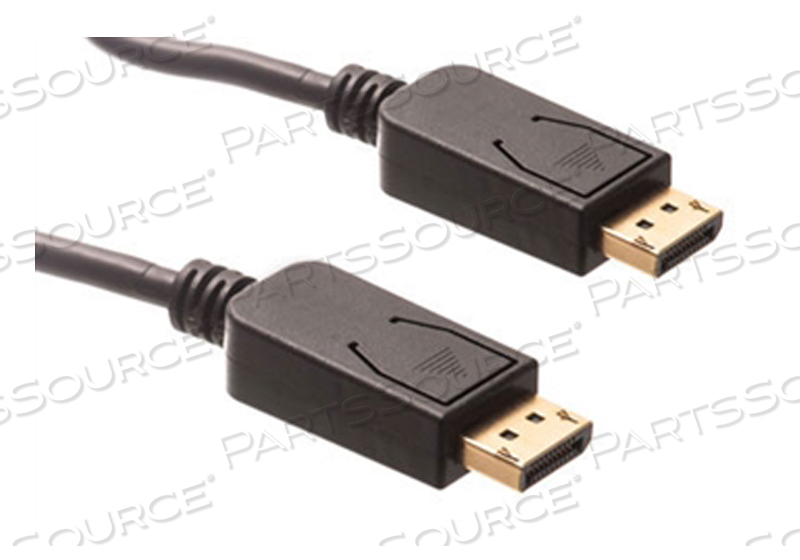 6FT DISPLAY PORT MALE/MALE CABLE by Approved Vendor