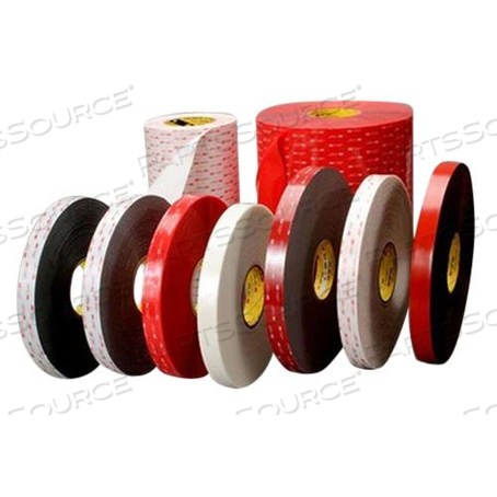 21200-64643 3M VHB TAPE 4949 BLACK SM PACK,1/2"X 36YD 45.0 MIL by 3M Consumer