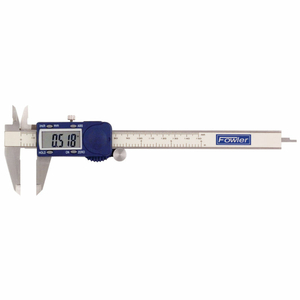 XTRA-VALUE CAL 0-6''/150MM X-LARGE EASY-READ DISPLAY STAINLESS DIGITAL CALIPER by Fowler