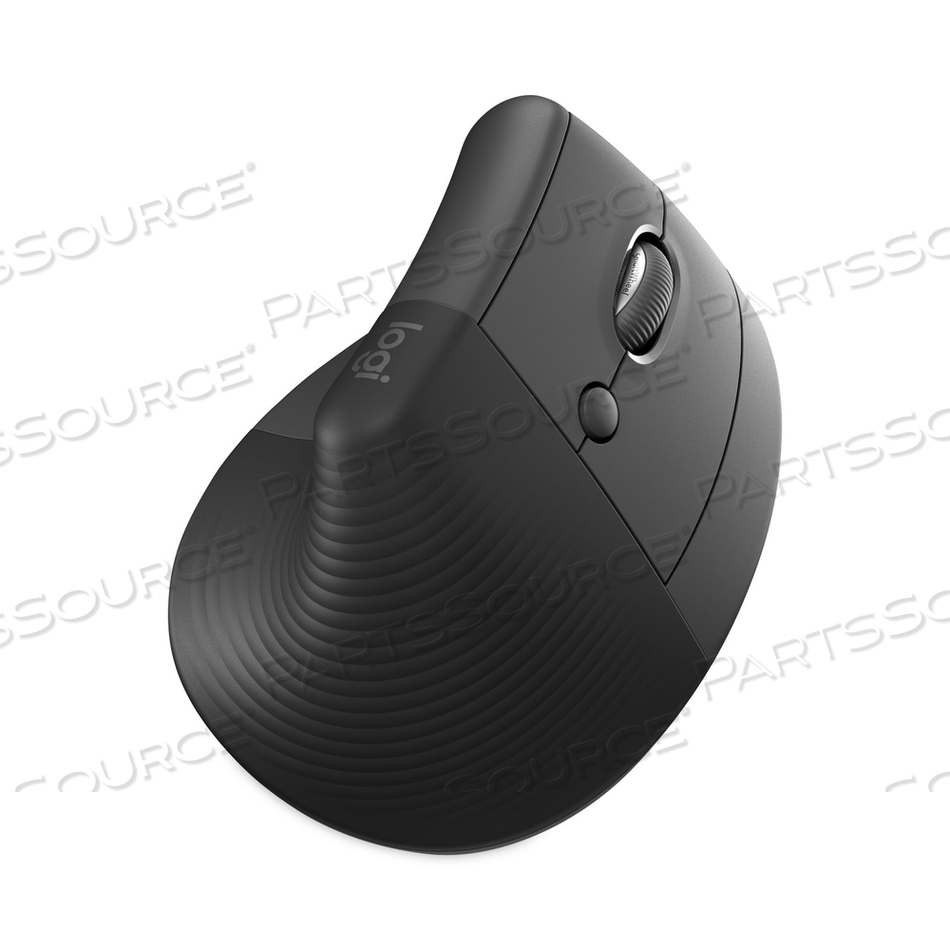 LIFT VERTICAL ERGONOMIC MOUSE, 2.4 GHZ FREQUENCY/32 FT WIRELESS RANGE, RIGHT HAND USE, GRAPHITE LIFT VERTICAL ERGONOMIC MOUSE, 2.4 GHZ FREQUENCY/32 FT WIRELESS RANGE, RIGHT HAND USE, GRAPHITE