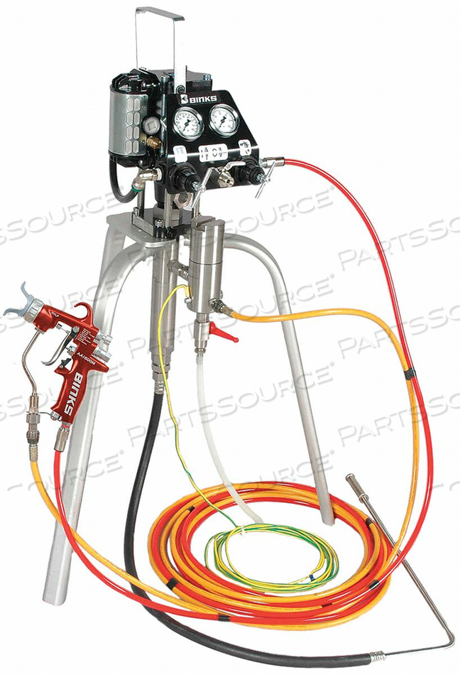 AIR ASSISTED AIRLESS PUMP OUTFIT 0.4 GPM by Binks
