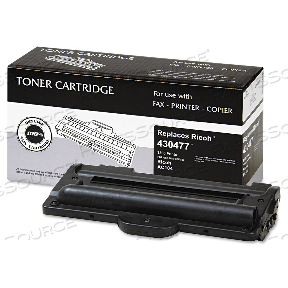 REMANUFACTURED 89839 (AC104) TONER, 3,500 PAGE-YIELD, BLACK 