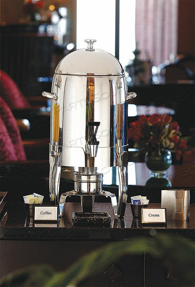 COFFEE URN SILVER/GOLD 11 QT. by American Metalcraft