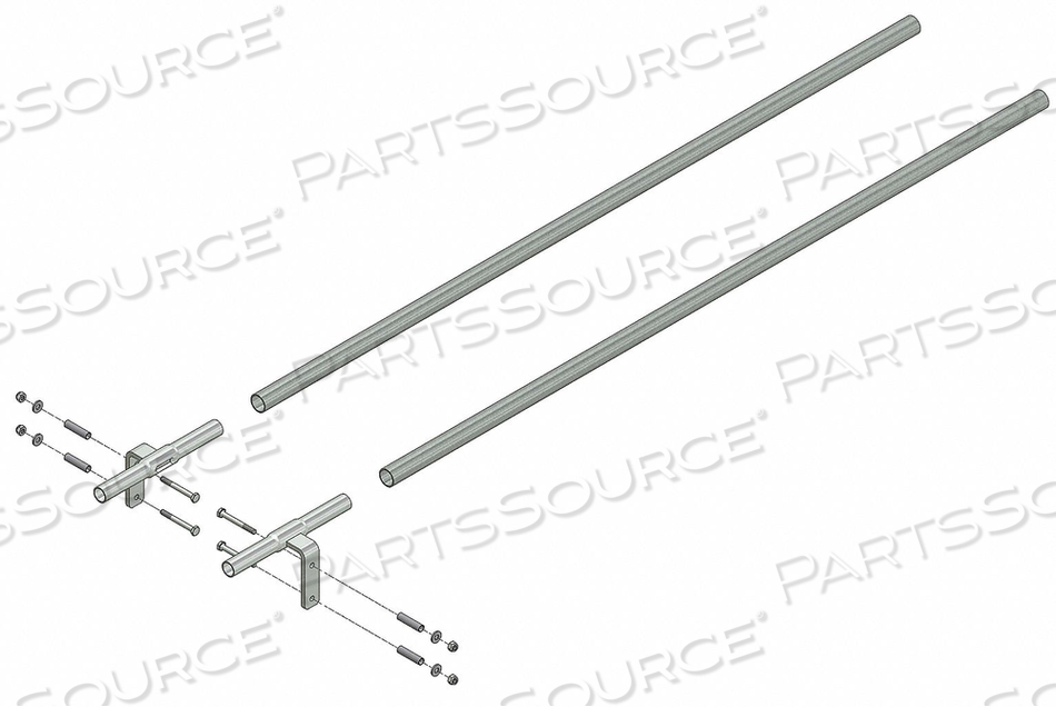 TRACK SECTION 3 FT. STEEL by Cotterman