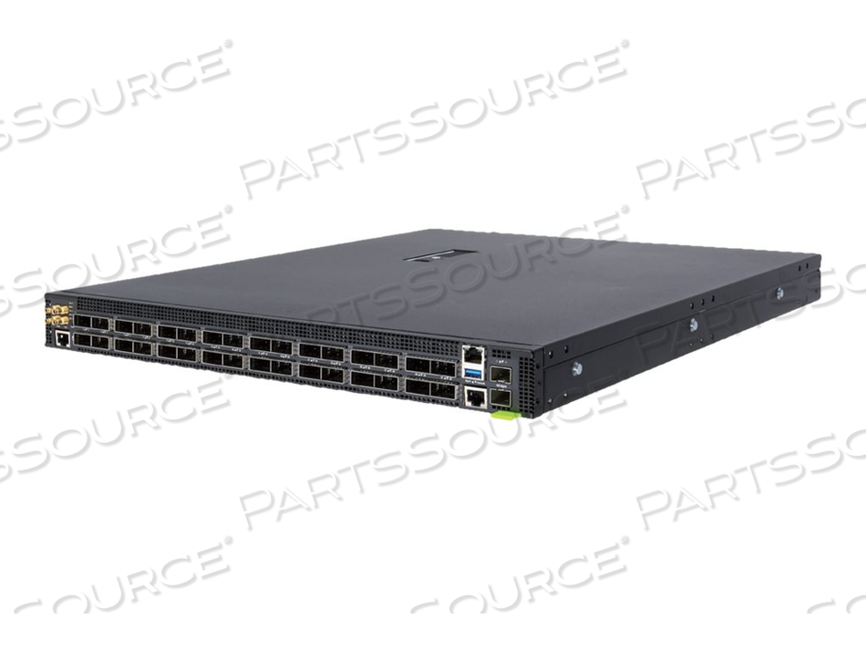 AS9716-32D, SWITCH, L3, MANAGED, 32 X 400 GIGABIT QSFP-DD, FRONT TO BACK AIRFLOW, RACK-MOUNTABLE by Edge-Core AS9716-32D, SWITCH, L3, MANAGED, 32 X 400 GIGABIT QSFP-DD, FRONT TO BACK AIRFLOW, RACK-MOUNTABLE by Edge-Core
